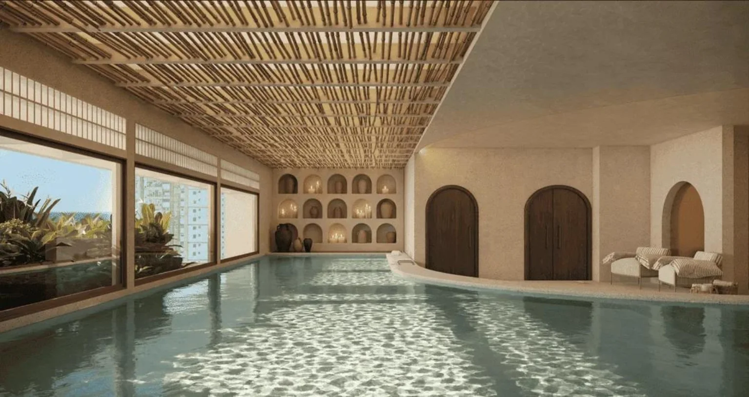 Spa e piscina aquecida